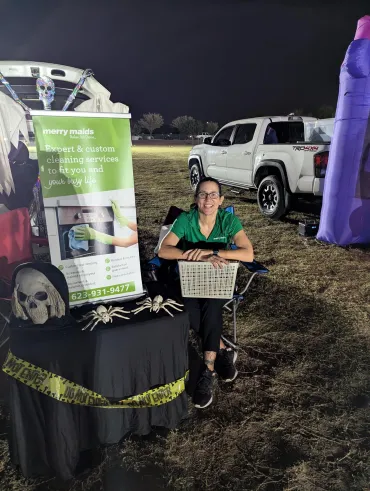 Trunk and treat at Goodyear School